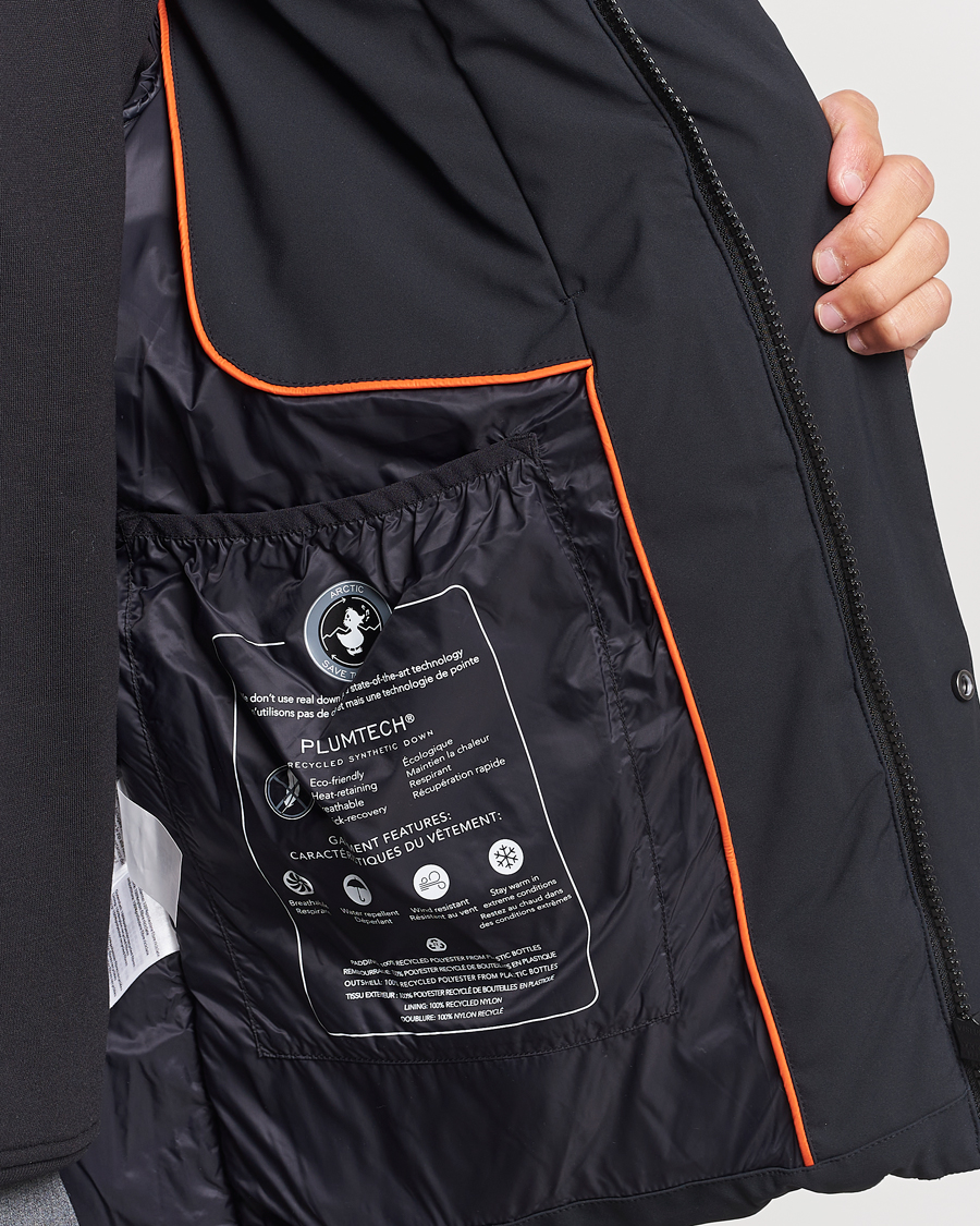 Herre | Jakker | Save The Duck | Alter Short Arctic Parka Black
