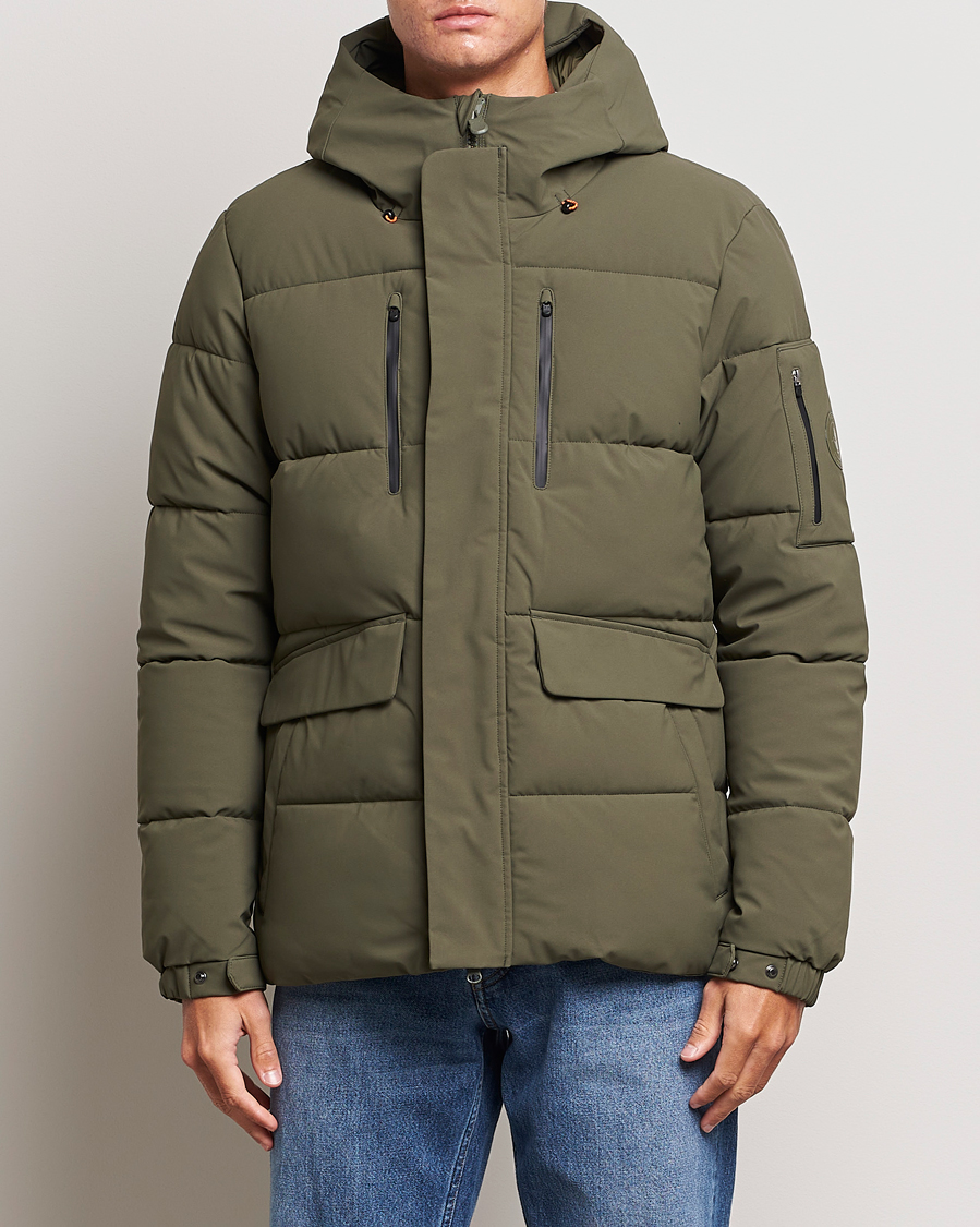 Herre | Parkas | Save The Duck | Alter Short Arctic Parka Laurel Green