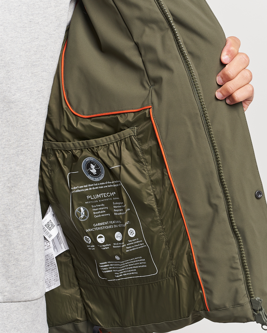 Herre | Jakker | Save The Duck | Alter Short Arctic Parka Laurel Green