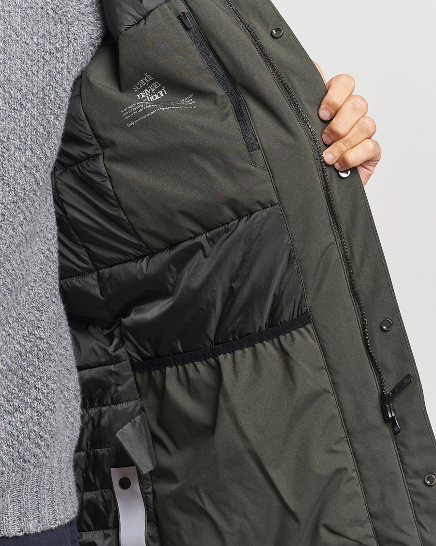 Herre | Jakker | Scandinavian Edition | Loft Waterproof Padded Coat Dark Olive