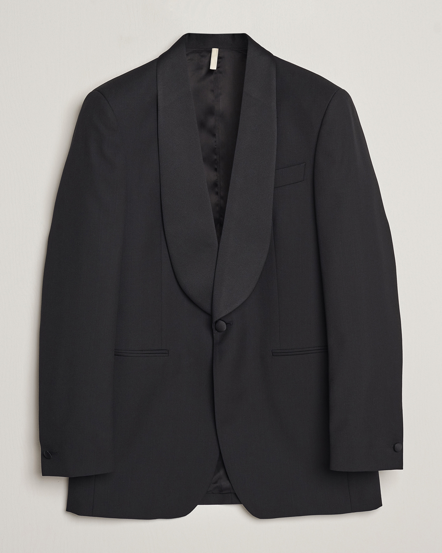 Herre | Blazere & jakker | Sunflower | Shawl Collar Tuxedo Jacket Black