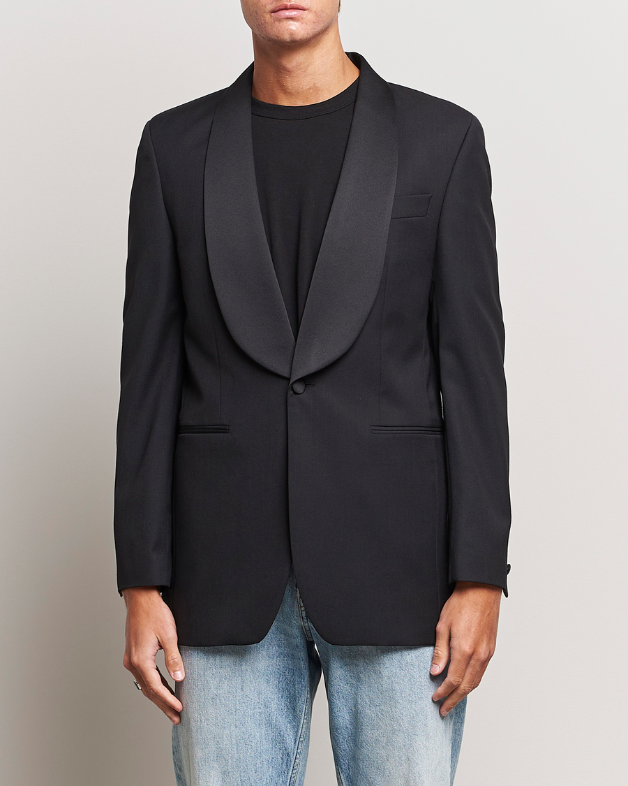Herre | Blazere & jakker | Sunflower | Shawl Collar Tuxedo Jacket Black