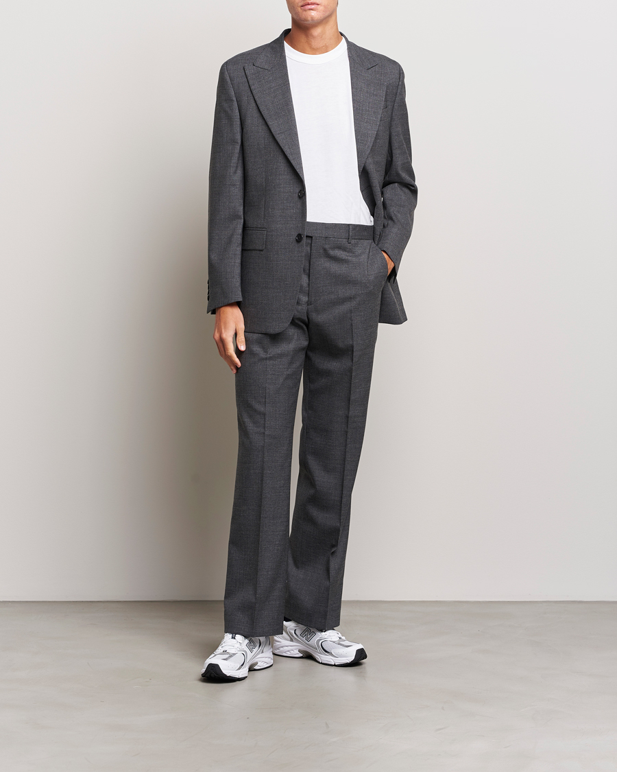Herre | Blazere & jakker | Sunflower | Single Breasted Wool Blazer Antracite