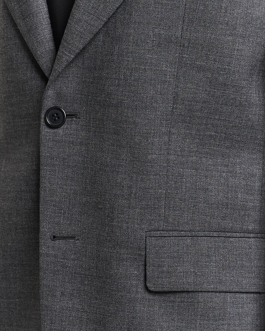 Herre | Blazere & jakker | Sunflower | Single Breasted Wool Blazer Antracite