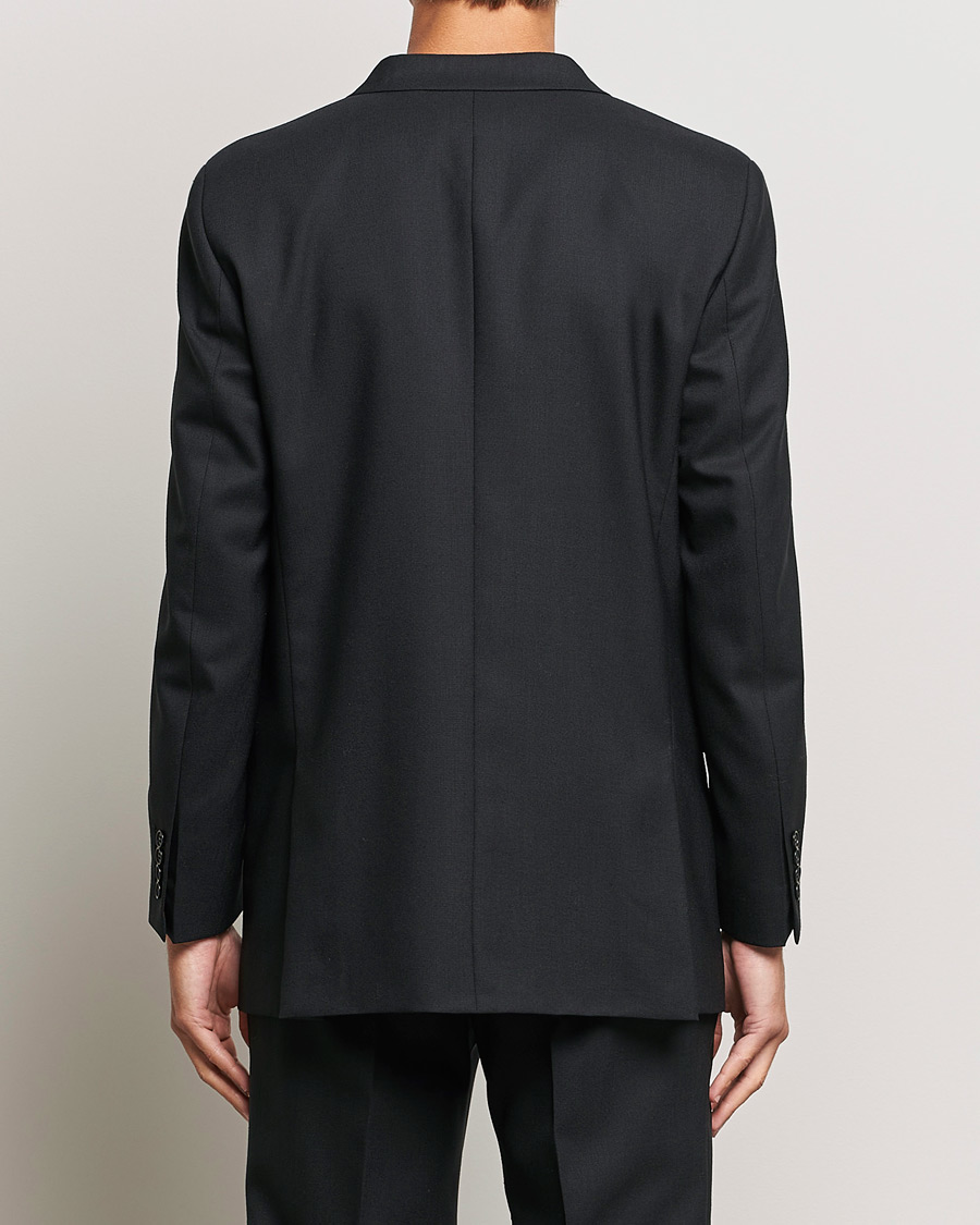 Herre | Blazere & jakker | Sunflower | Double Breasted Wool Blazer Black
