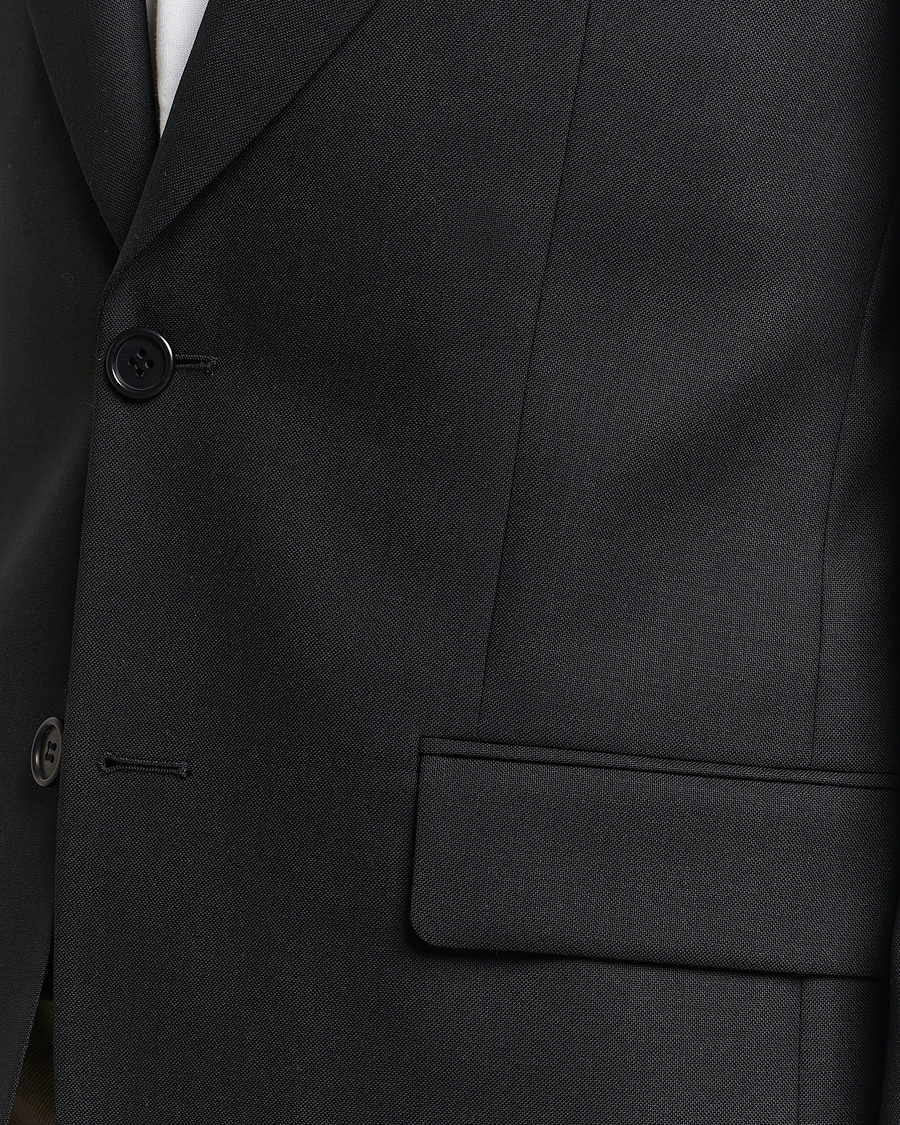 Herre | Blazere & jakker | Sunflower | Single Breasted Wool Blazer Black