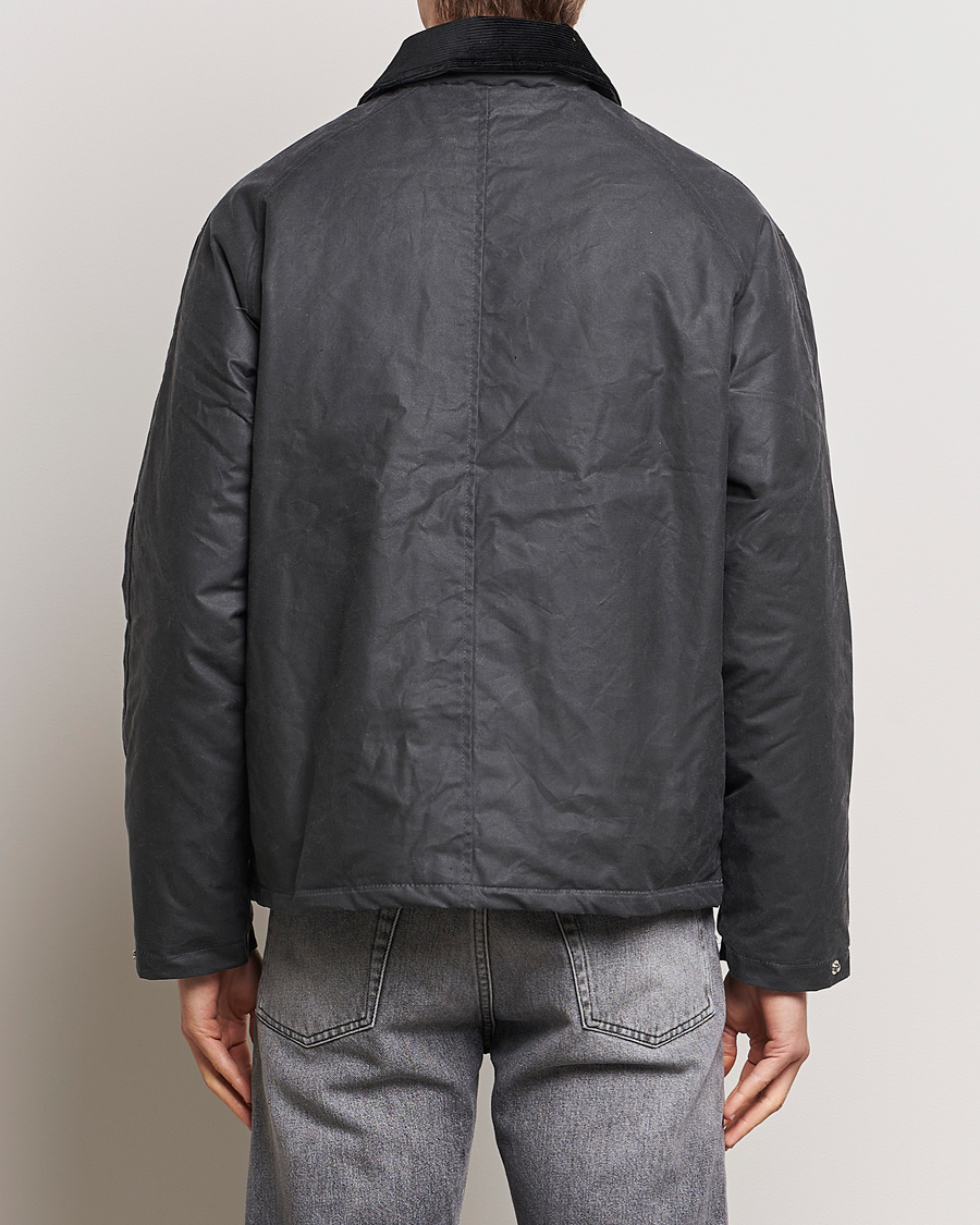 Herre | Jakker | Sunflower | Waxed Short Jacket Black