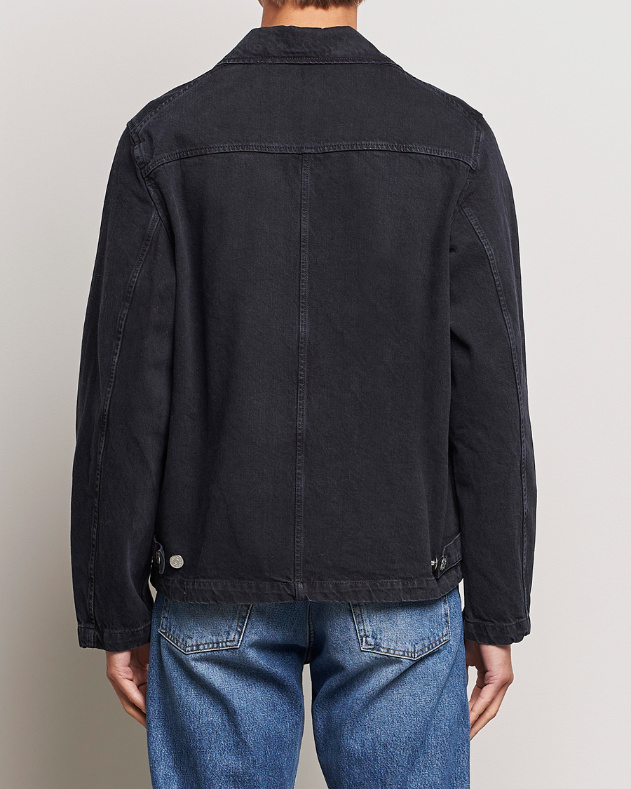 Herre | Jakker | Sunflower | Worker Denim Jacket Black