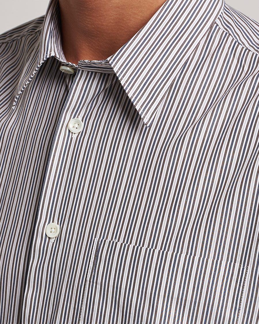 Herre | Skjorter | Sunflower | Ace Poplin Casual Shirt Off White