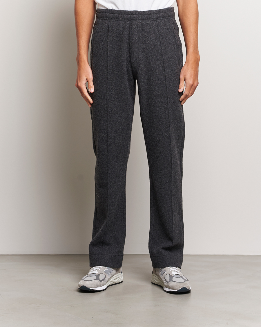 Herre | Sweatpants | Sunflower | Wool Jersey Pants Antracite