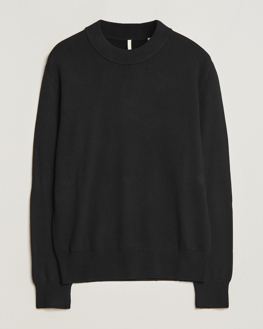 Herre | Trøjer | Sunflower | Moon Merino Sweater Black