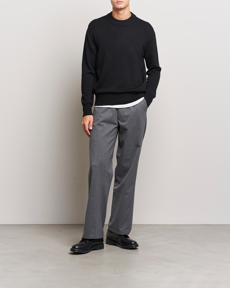 Herre | Trøjer | Sunflower | Moon Merino Sweater Black