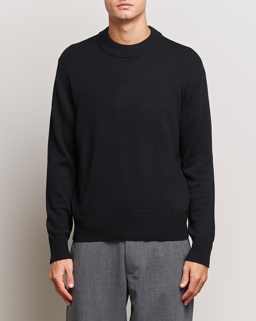 Herre | Tøj | Sunflower | Moon Merino Sweater Black