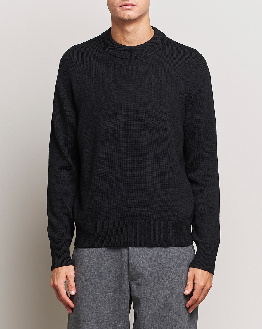 Herre | Sunflower | Sunflower | Moon Merino Sweater Black