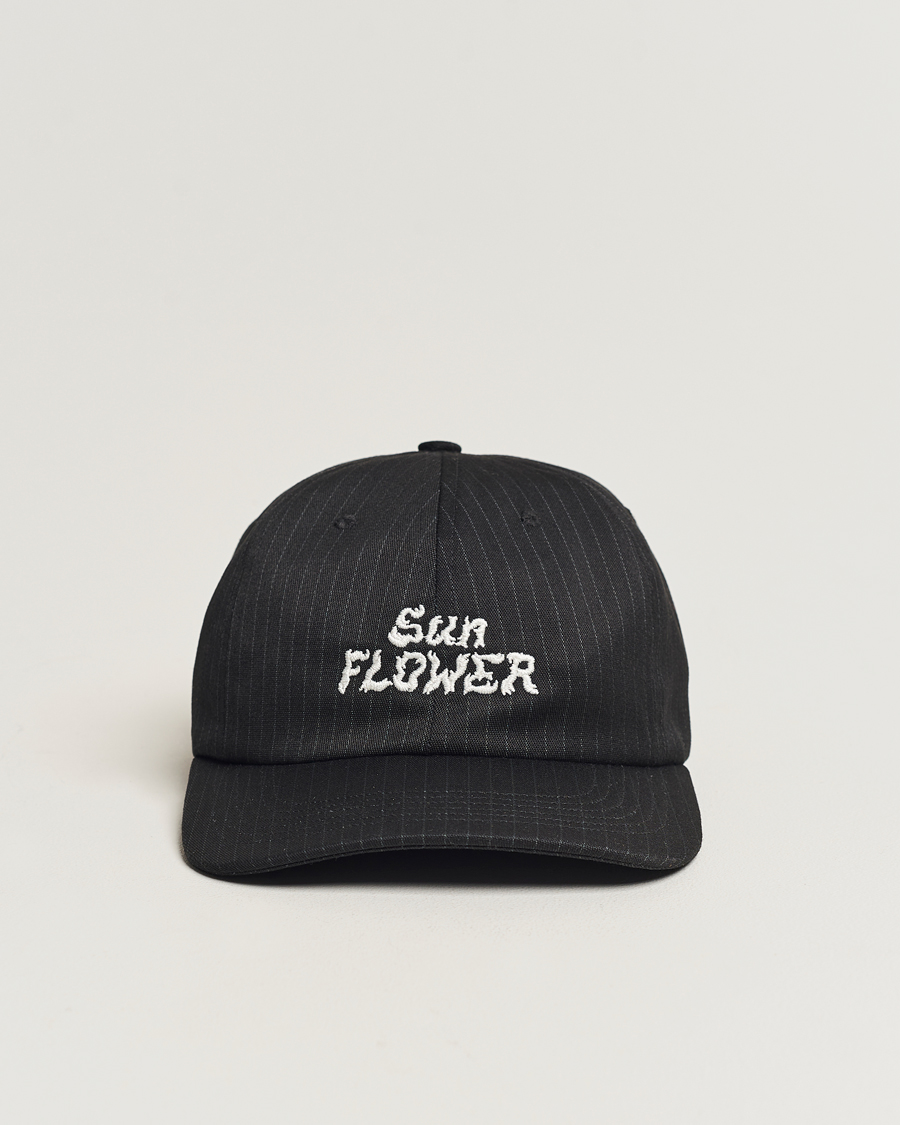 Herre | Sunflower Pinstripe Dad Cap Black | Sunflower | Pinstripe Dad Cap Black