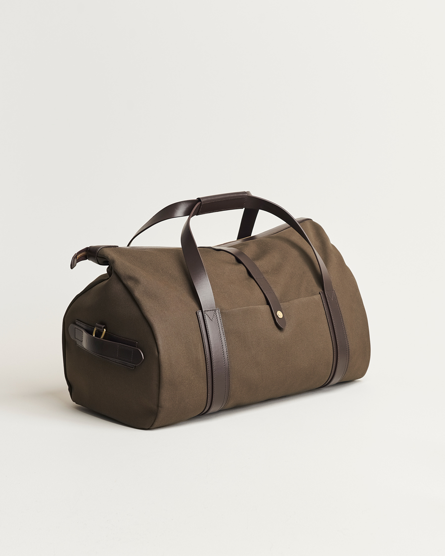 Herre | Tasker | Mismo | M/S Explorer Weekendbag Army/Dark Brown