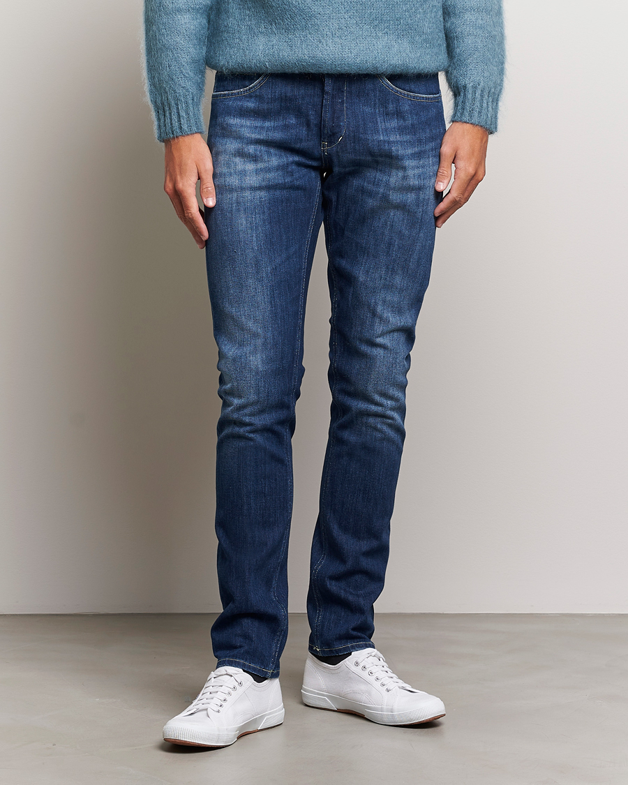 Herre | Slim fit | Dondup | George Jeans Dark Blue