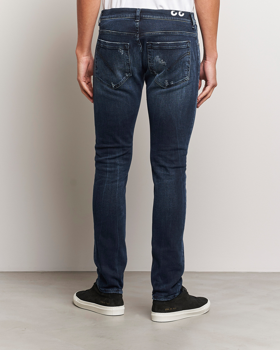 Herre | Jeans | Dondup | George Destroyed Jeans Blue Black