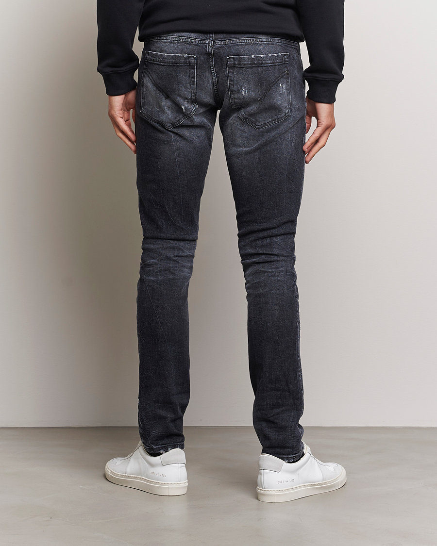 Herre | Jeans | Dondup | George Destroyed Jeans Vintage Black