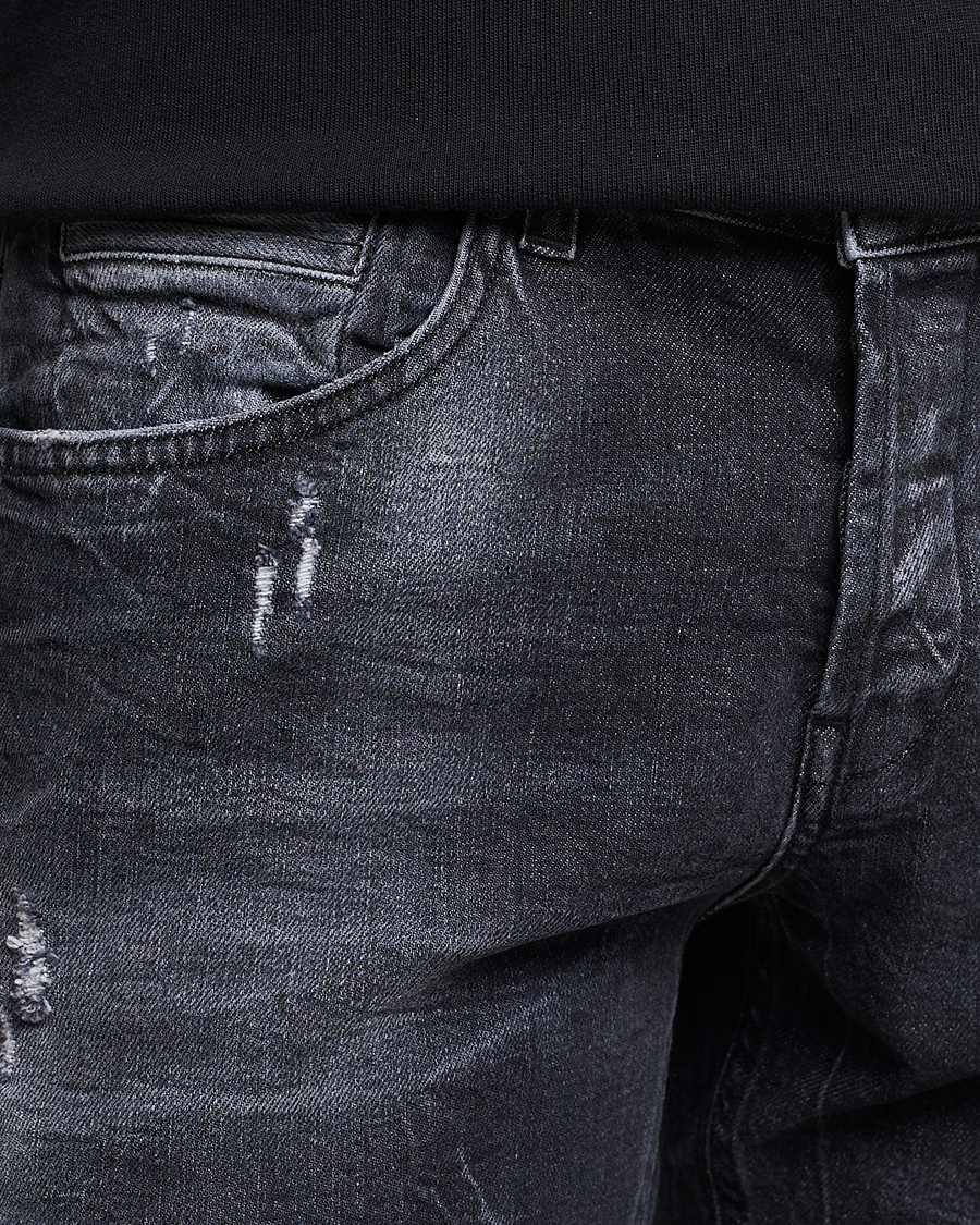 Herre | Jeans | Dondup | George Destroyed Jeans Vintage Black