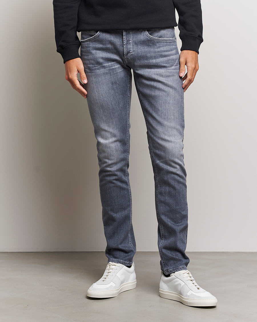 Herre | Grå jeans | Dondup | George Jeans Light Grey