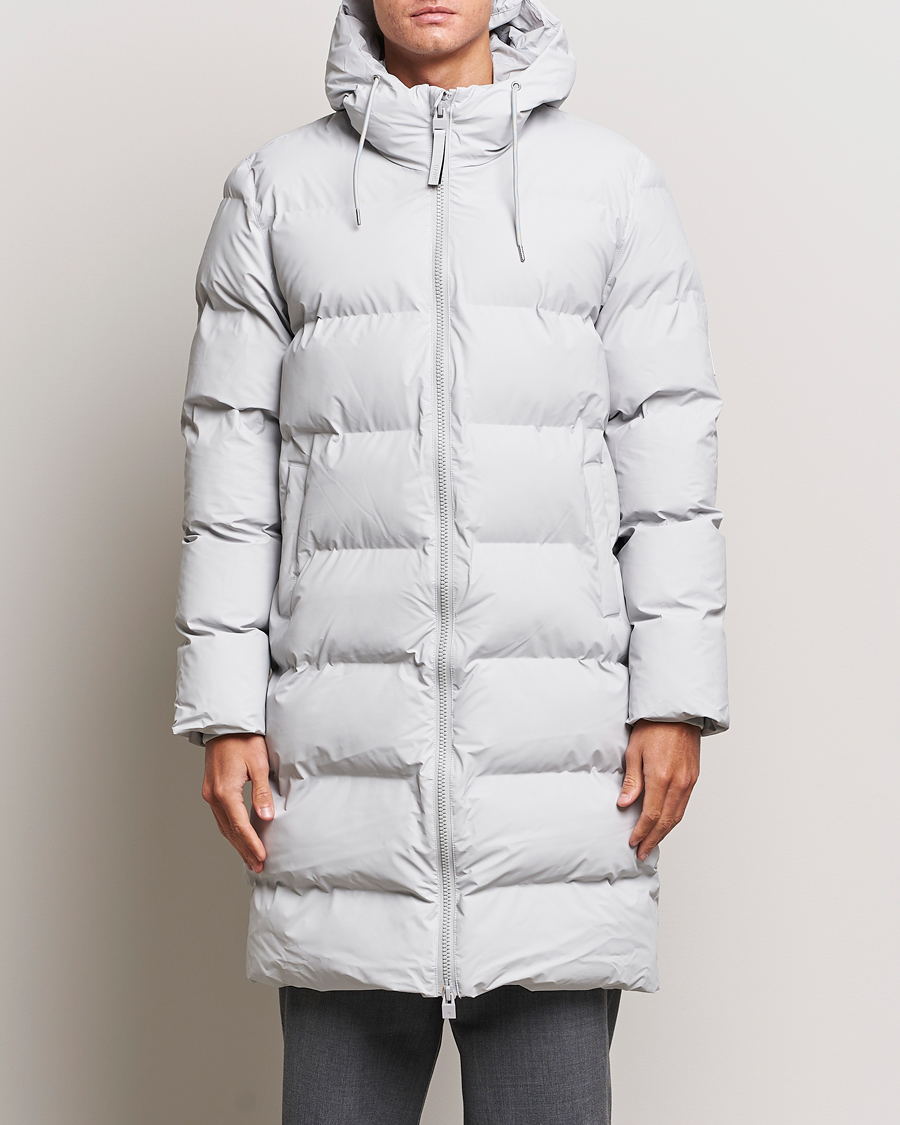 Herre | Jakker | RAINS | Alta Long Puffer Jacket Ash