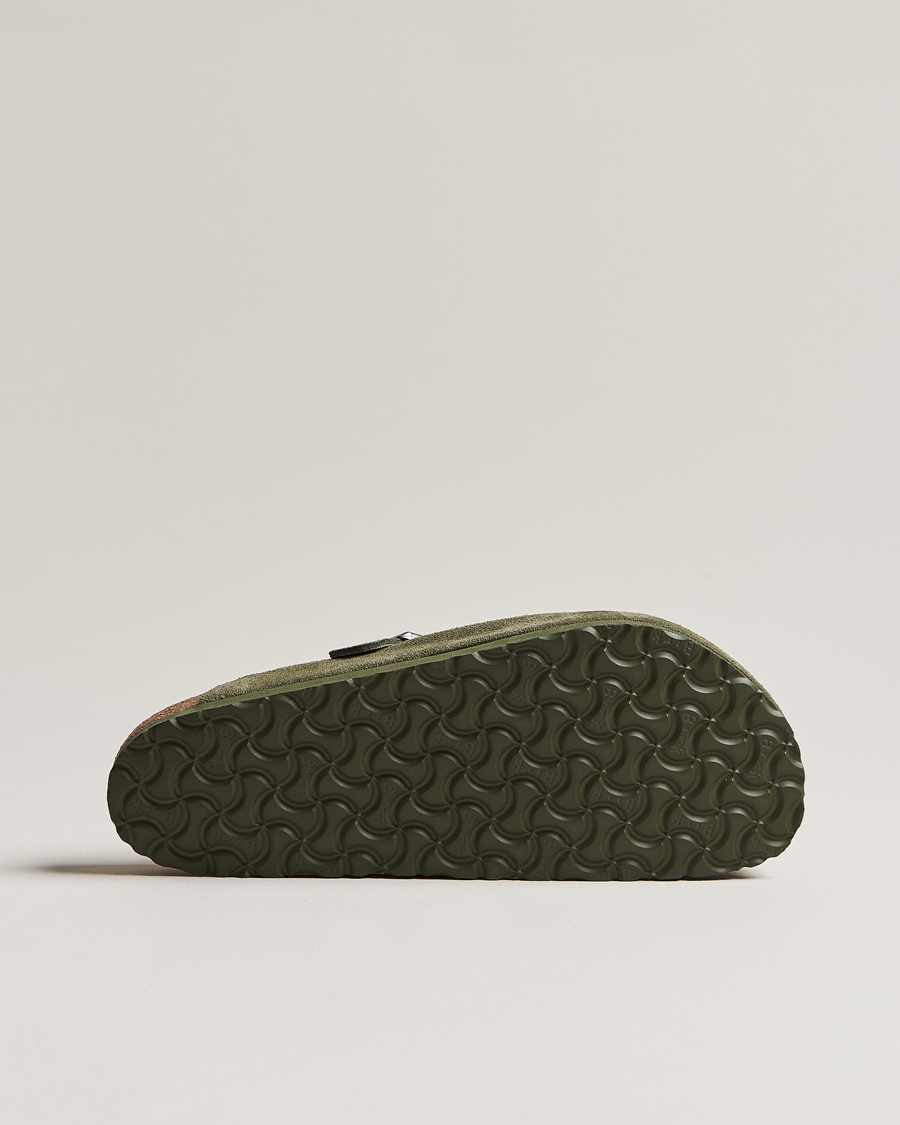 Herre | BIRKENSTOCK Boston Shearling Thyme Suede | BIRKENSTOCK | Boston Shearling Thyme Suede