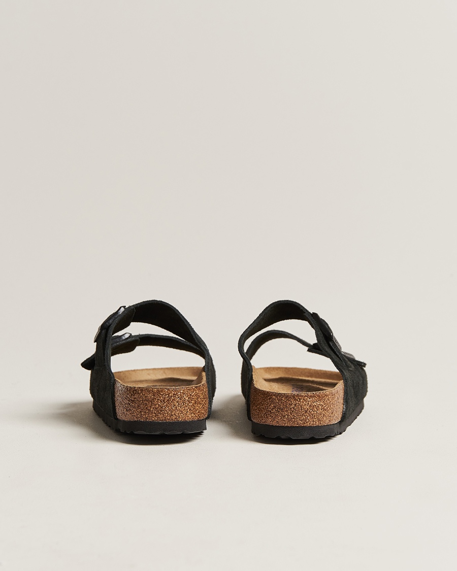 Herre | Sandaler & Hjemmesko | BIRKENSTOCK | Arizona Soft Footbed Black Suede