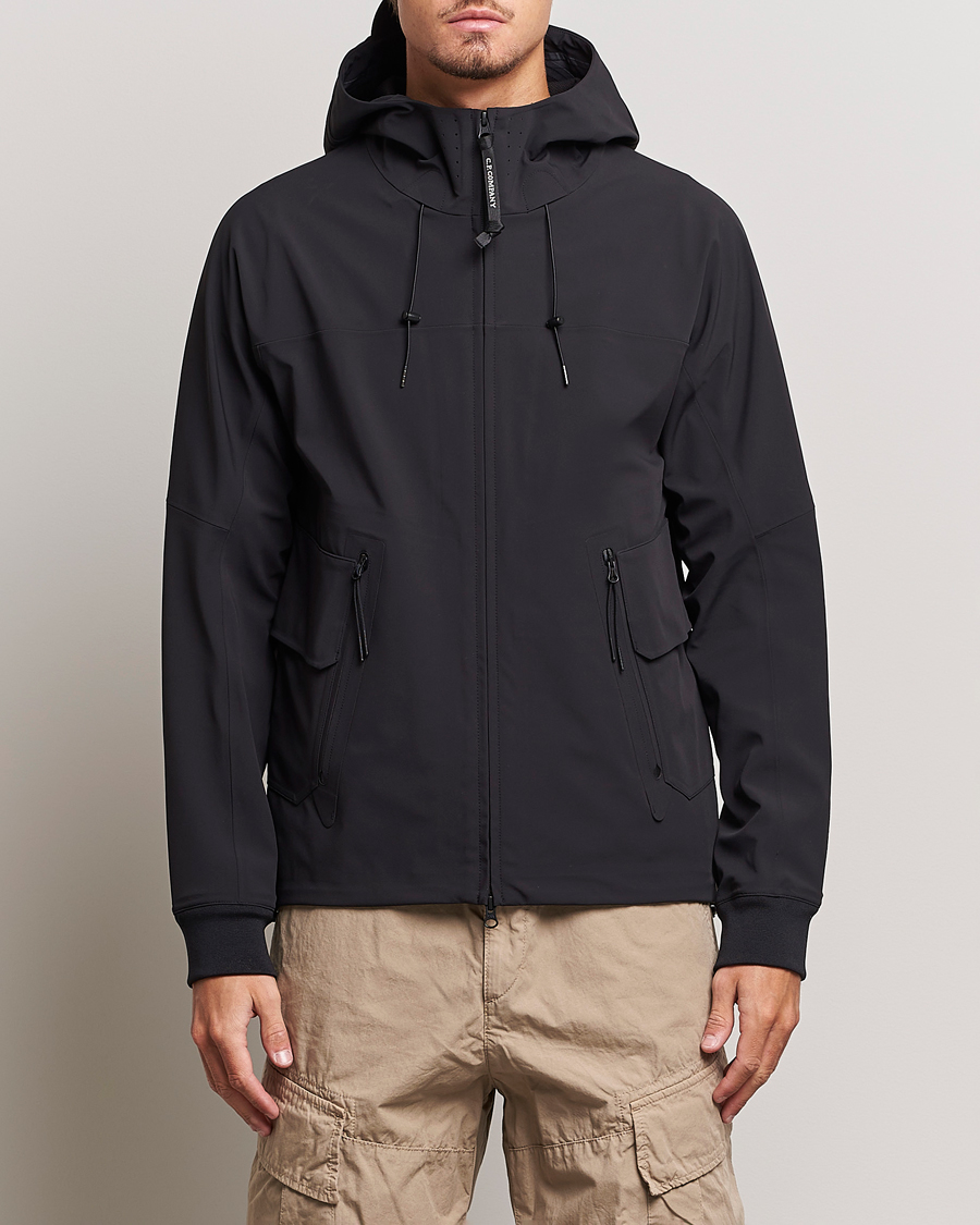 Herre | Moderne jakker | C.P. Company | Metropolis Metroshell Hooded Jacket Black
