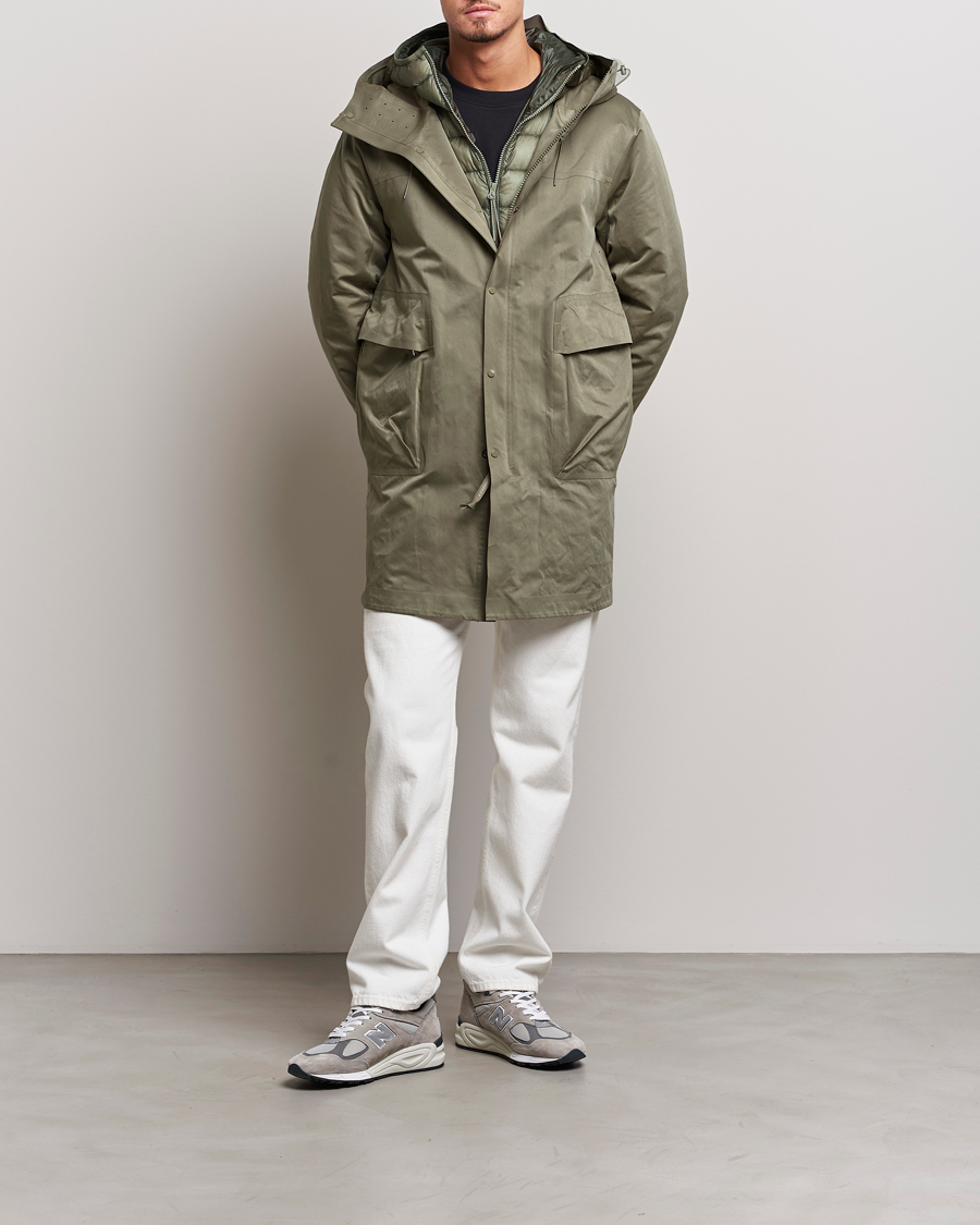 Herre | Jakker | C.P. Company | Metropolis A.A.C. Two in One Down Parka Olive