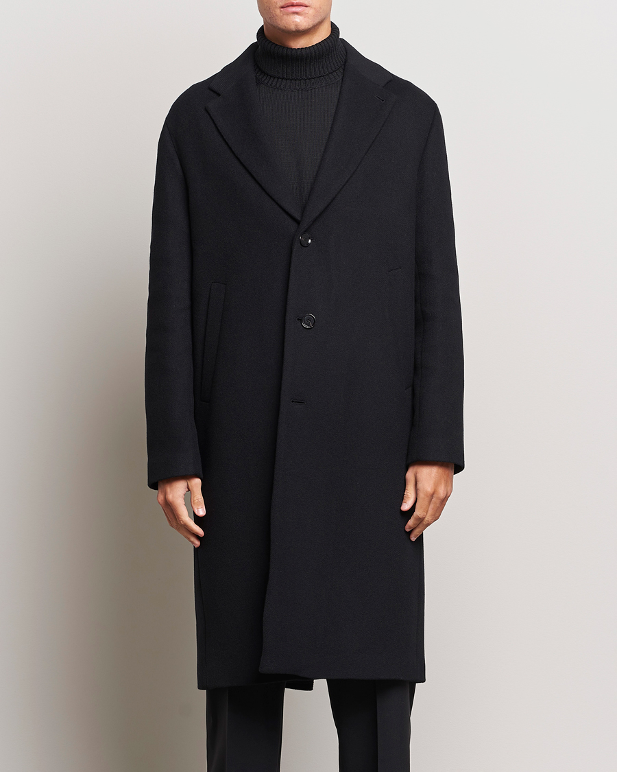 Herre | Jakker | Filippa K | London Wool Coat Black