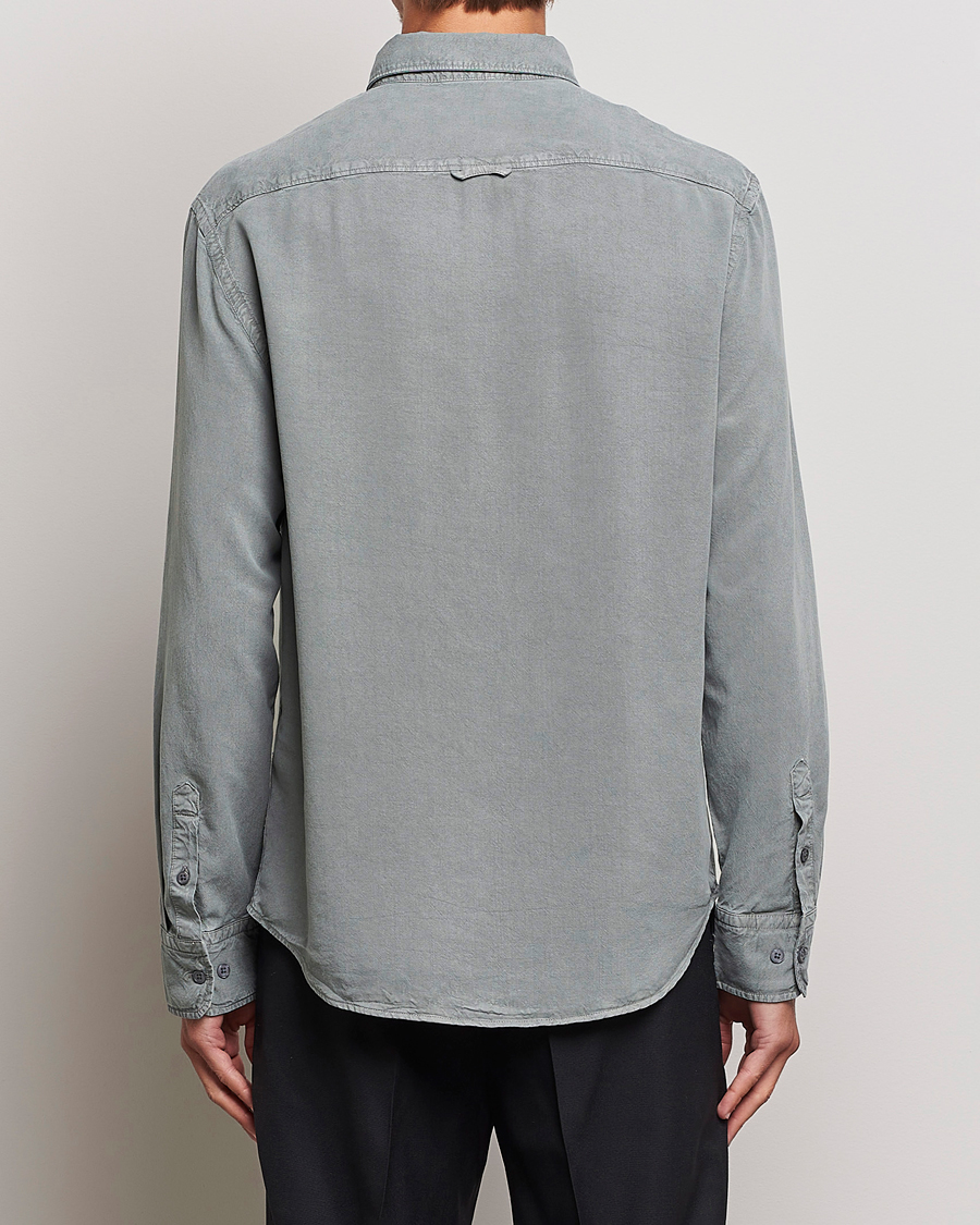 Herre | Skjorter | Filippa K | Zachary Tencel Shirt Smoke Green