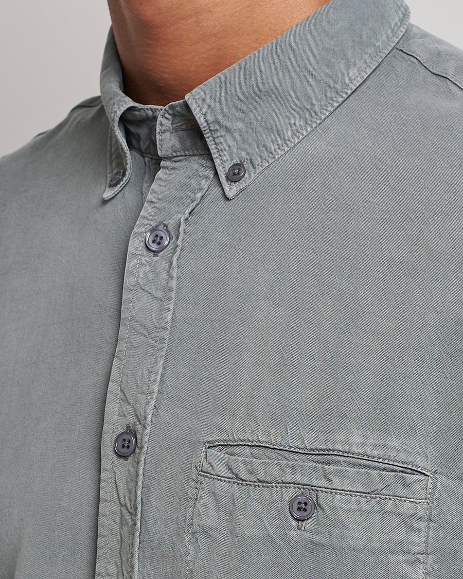 Herre | Skjorter | Filippa K | Zachary Tencel Shirt Smoke Green