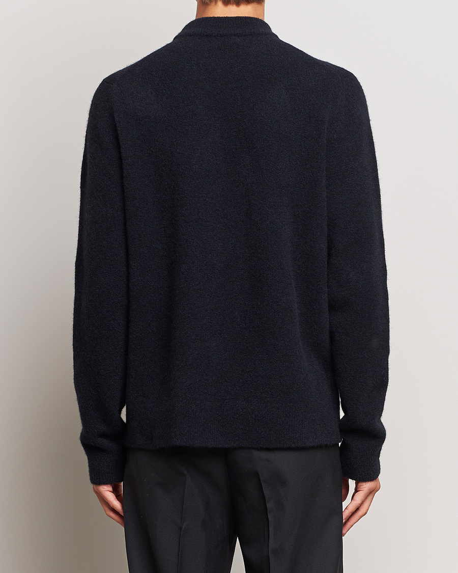 Herre | Trøjer | Filippa K | Johannes Yak Knitted Sweater Dark Navy