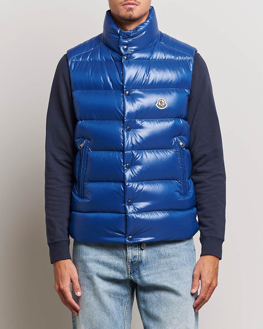 Herre | Jakker | Moncler | Tibb Vest Cobalt Blue