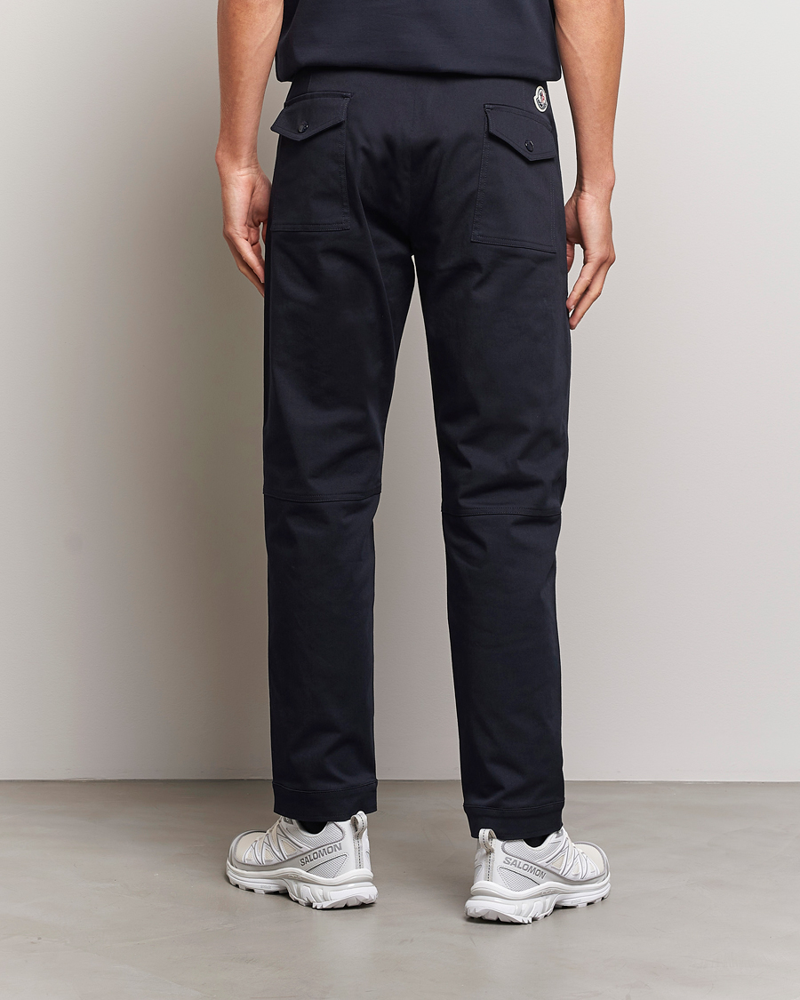 Herre | Bukser | Moncler | Technical Zip Trousers Navy