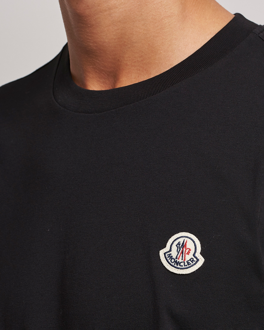 Herre | T-Shirts | Moncler | 3-Pack Logo T-Shirt Black/Grey/White