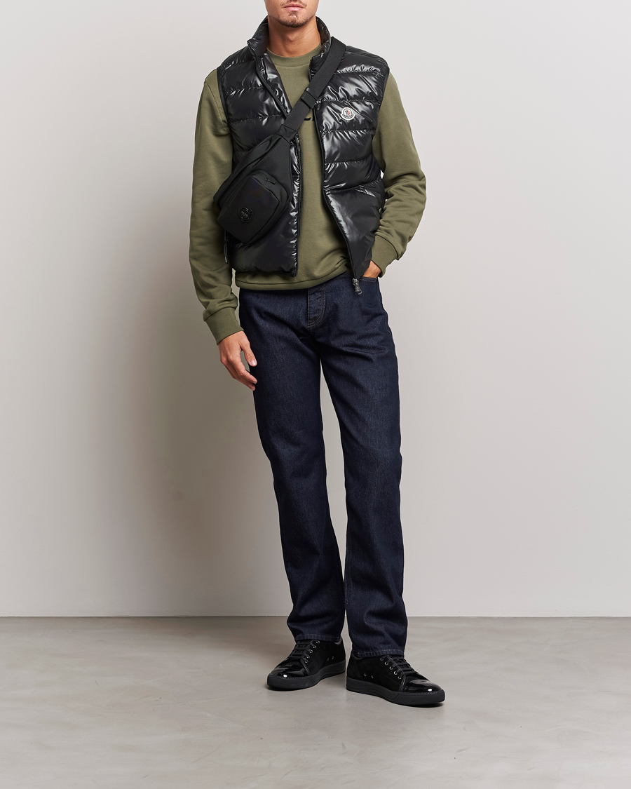 Herre | Trøjer | Moncler | Lettering Logo Sweatshirt Olive