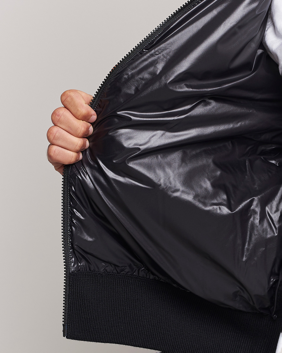 Herre | Trøjer | Moncler | Hybrid Zip Cardigan Black