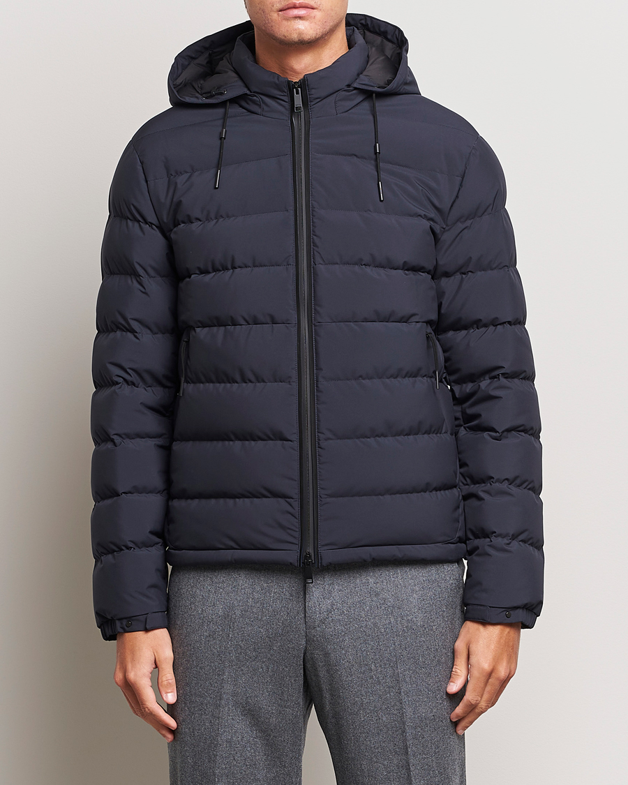 Herre | Dunjakker | Zegna | Down Jacket Navy