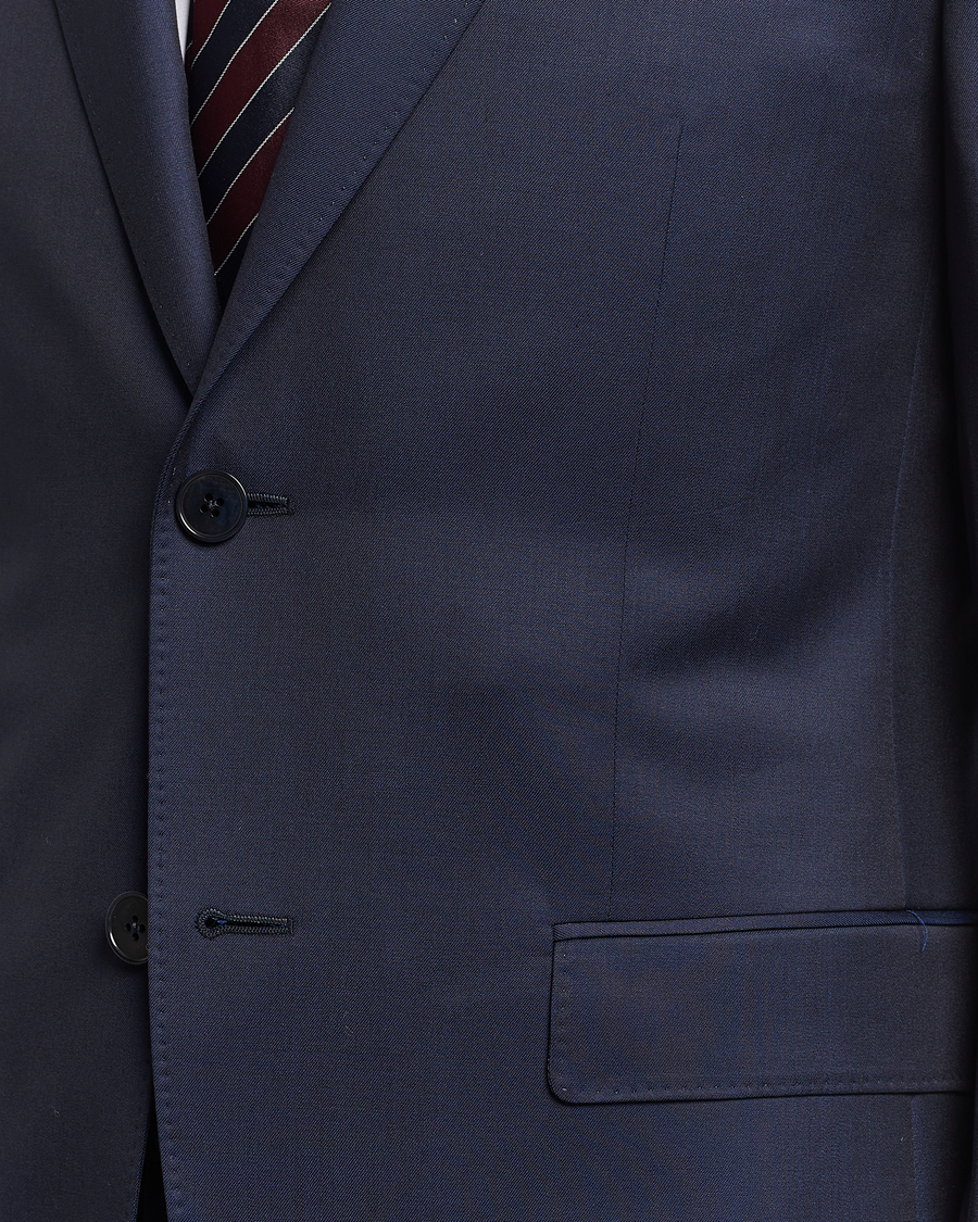 Herre | Jakkesæt | Zegna | Tailored Wool Suit Dark Blue