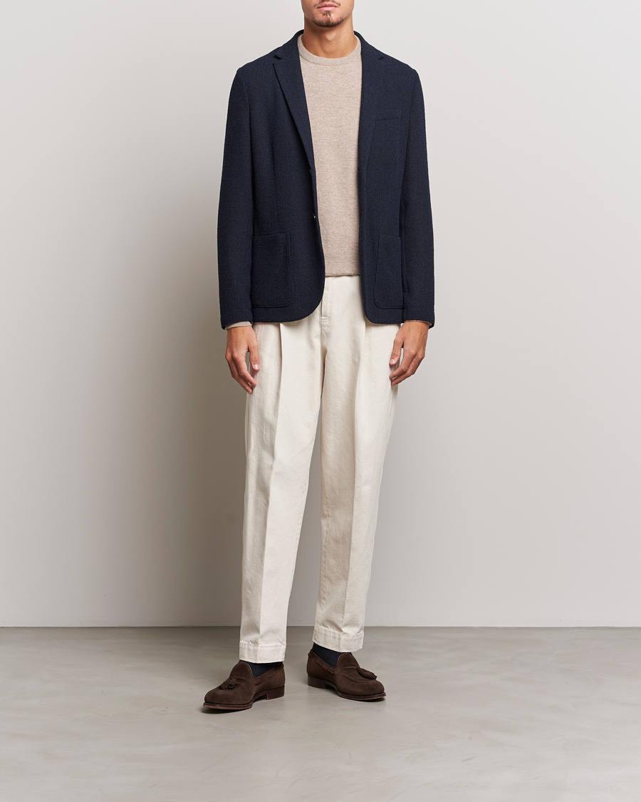 Herre | Trøjer | Zegna | Oasi Cashmere Crew Neck Beige