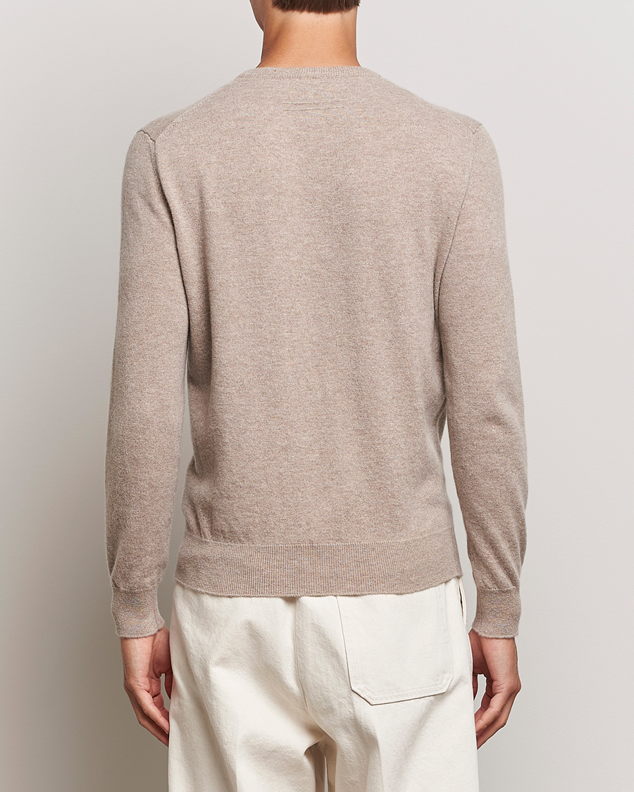 Herre | Trøjer | Zegna | Oasi Cashmere Crew Neck Beige