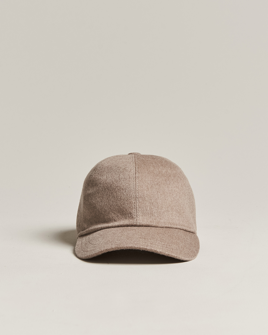 Herre | Zegna | Zegna | Cashmere Baseball Cap Beige