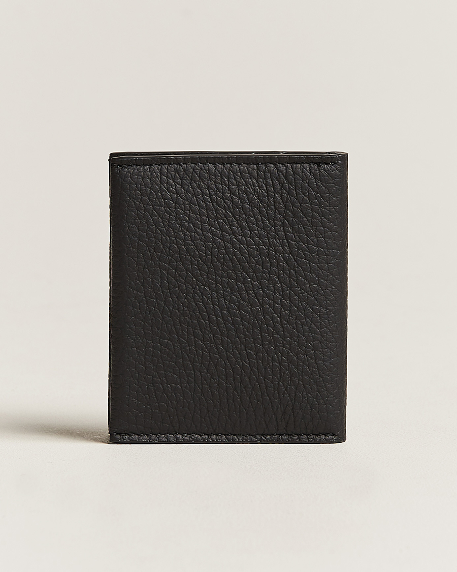 Herre |  | Zegna | Grain Leather Wallet Black