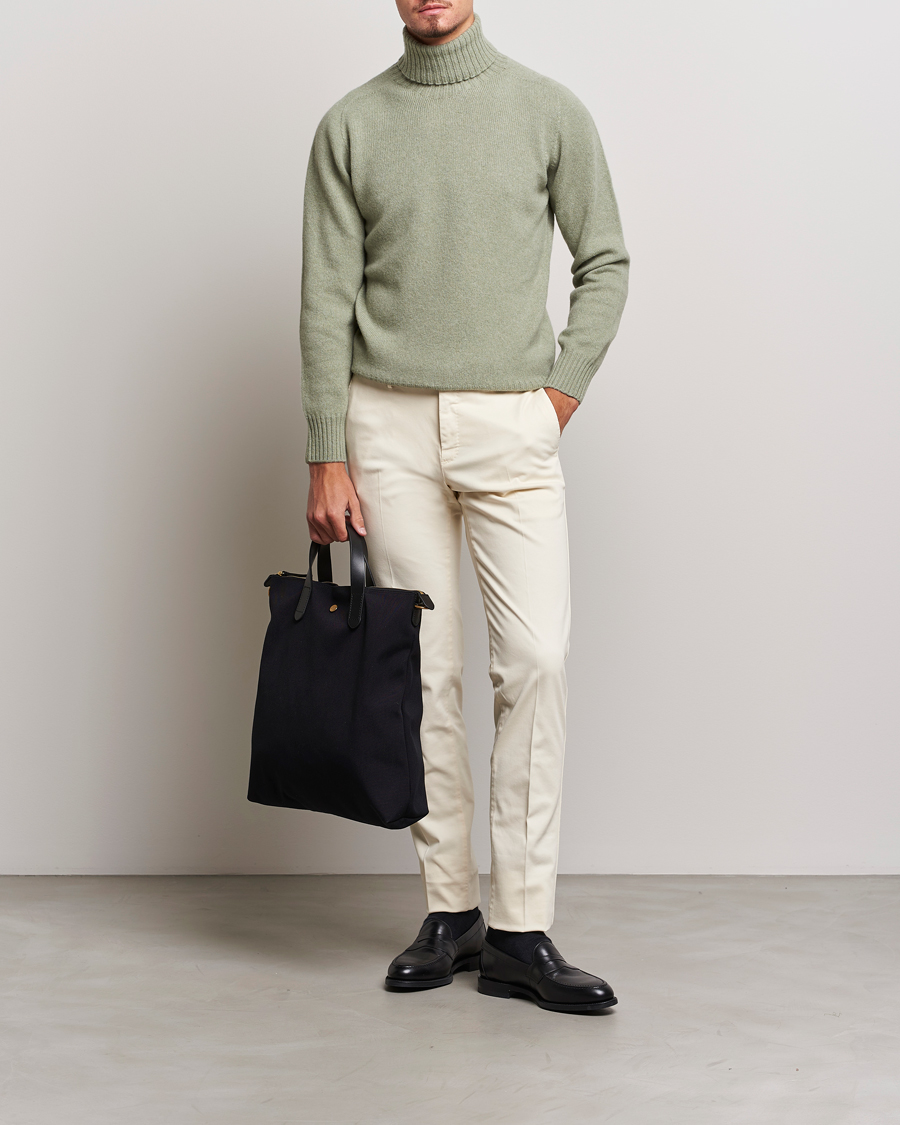 Herre | Bukser | PT01 | Slim Fit Cotton Stretch Chinos Off White
