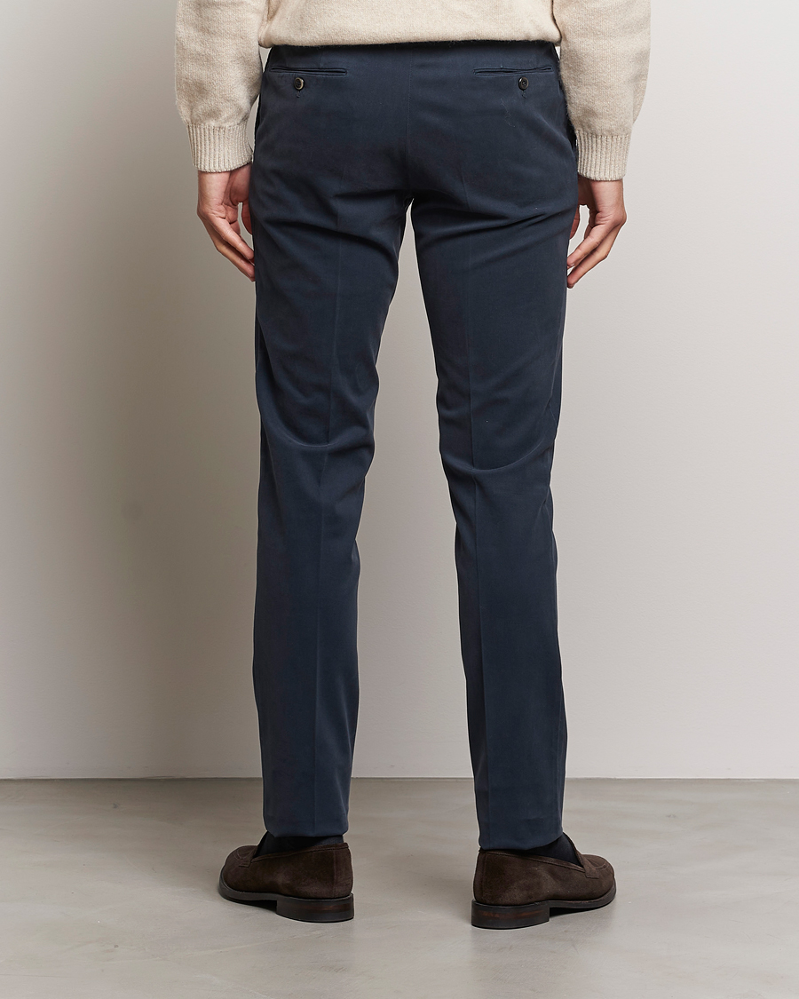 Herre | Bukser | PT01 | Slim Fit Cotton Stretch Chinos Navy