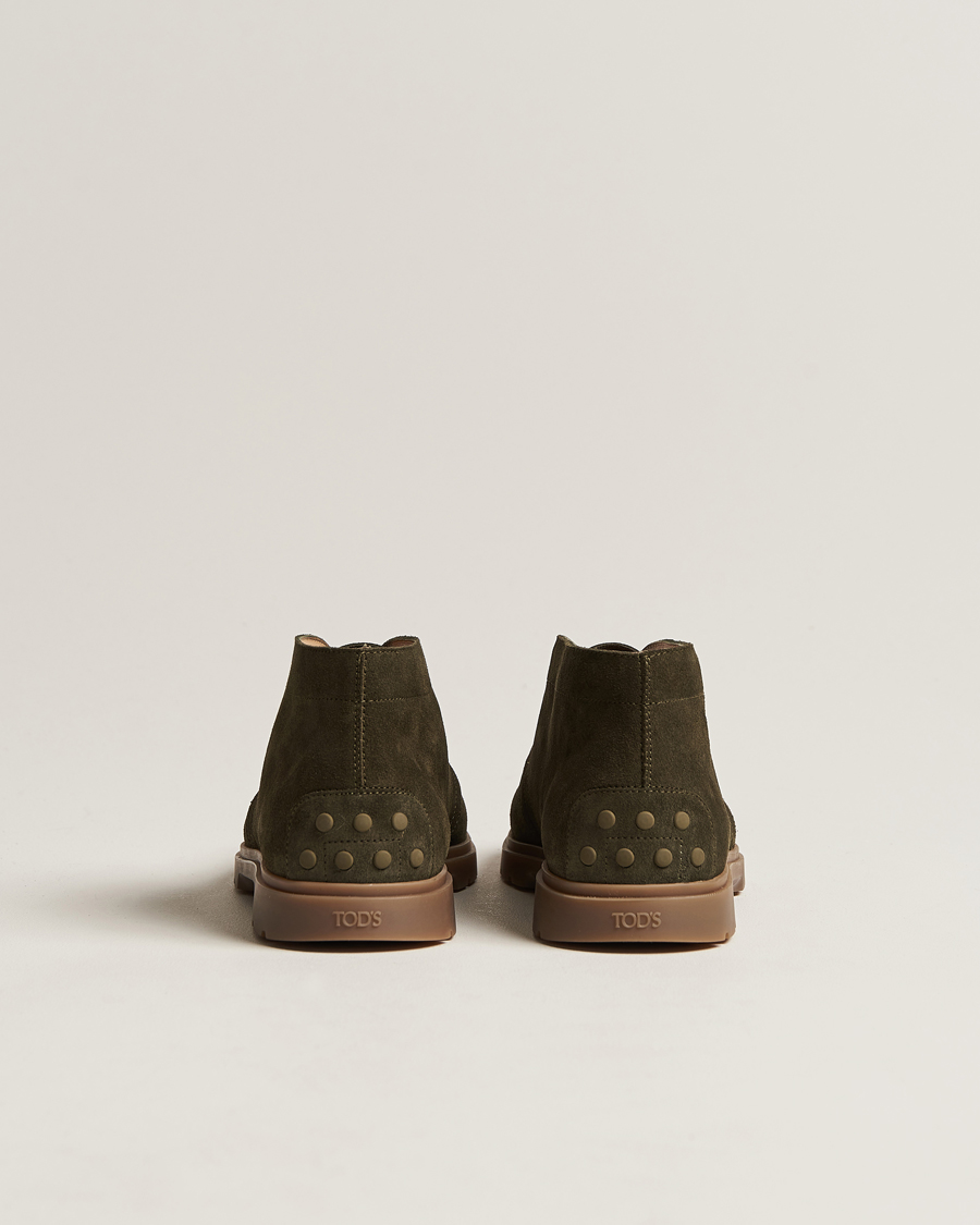 Herre | Tod's Polacchino Chukka Boots Military Suede | Tod's | Polacchino Chukka Boots Military Suede