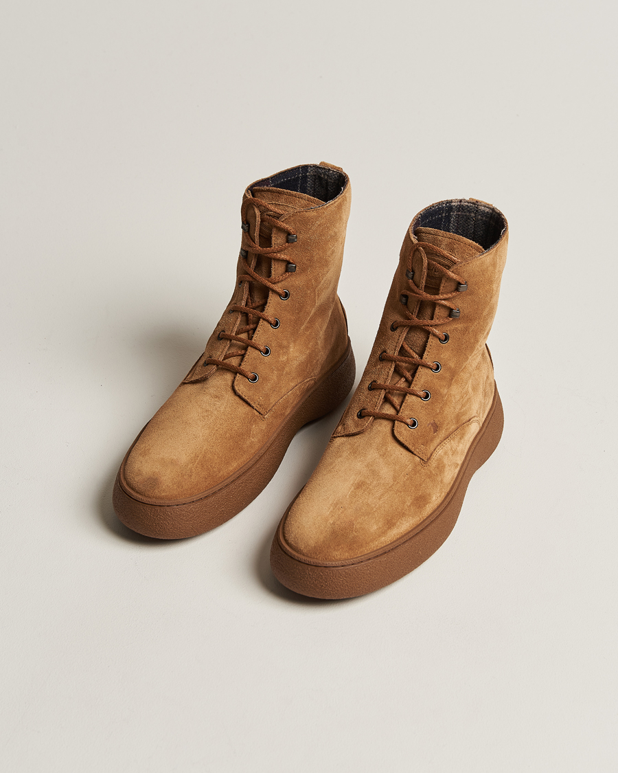 Herre |  | Tod's | Gommino Winter Boots Brown Suede