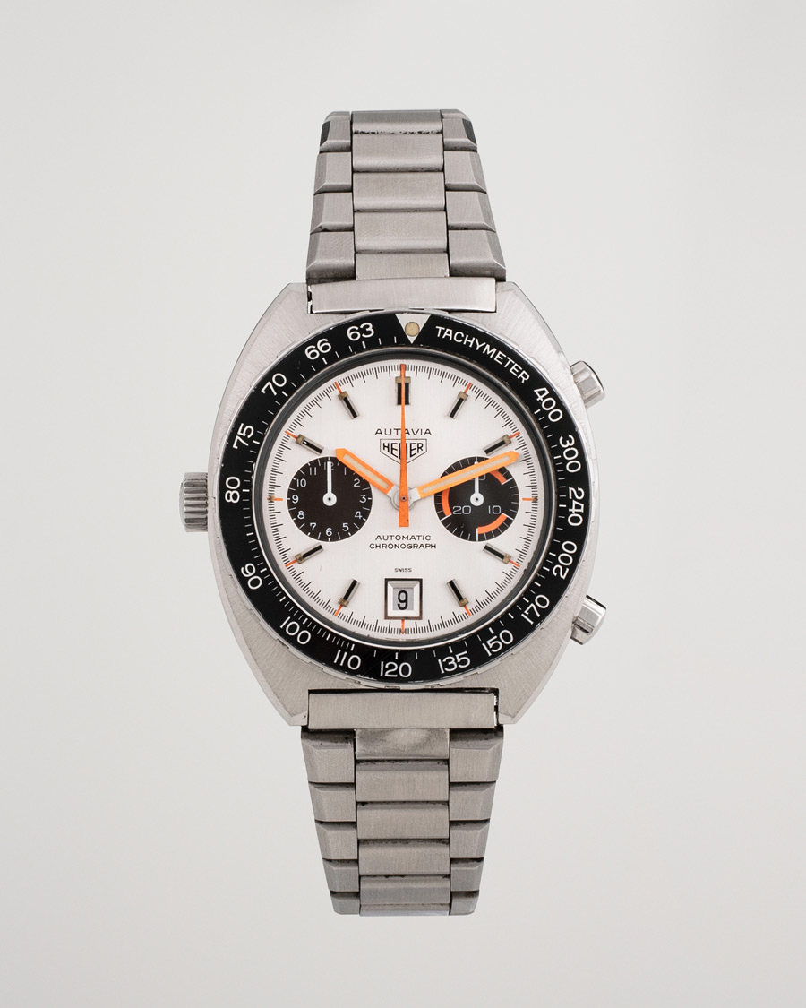 Herre | Heuer Pre-Owned Autavia 11630 Tachymeter Steel Silver | Heuer Pre-Owned | Autavia 11630 Tachymeter Steel Silver
